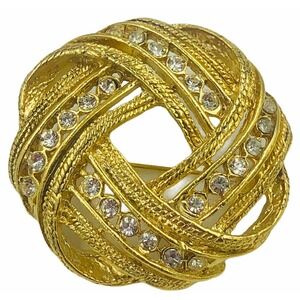 American Classics Rhinestone Crystal Brooch